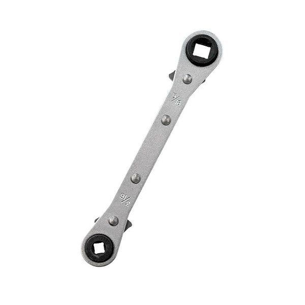 Chave Catraca Quadrada 1/4" 3/16" 5/16" 3/8" Reversível 4 Em 1 Refrigeração