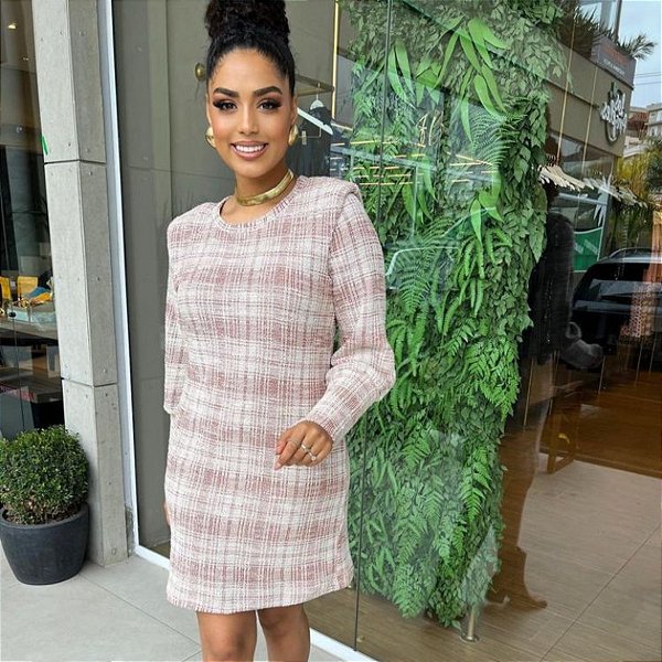 Vestido Tweed