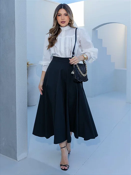 Saia Sarja Com Nesgas