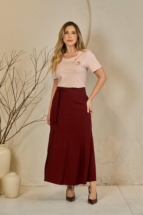 Saia Midi C/ Amarração