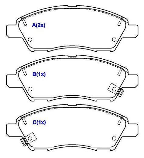 PASTILHA FREIO DIANT. NISSAN MARCH 1.0/1.6 12 ...
