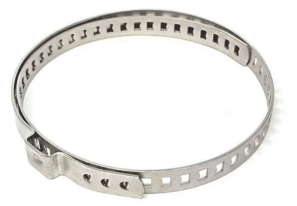 ABRACADEIRA UNIVERSAL EM ACO LINEAR 245MM (10 UN)