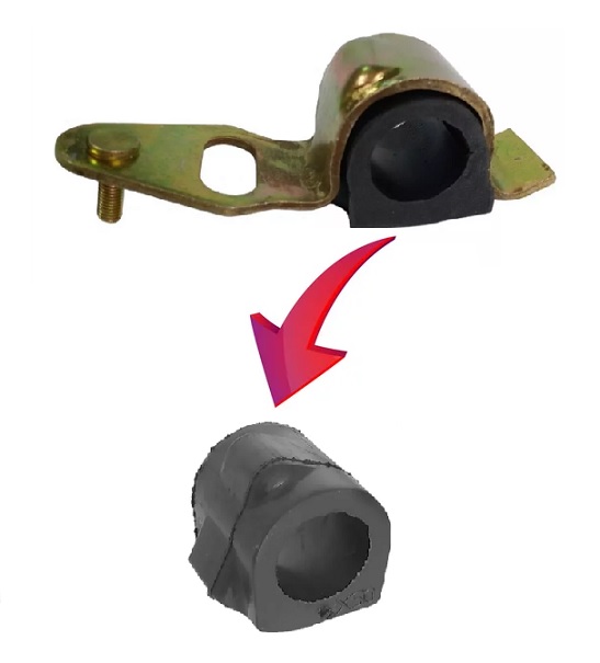 KIT ESTABILIZADORA RENAULT SANDERO 08/... LOGAN 07/... (24MM)