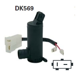 ELETROBOMBA PARTIDA FRIO FORD C/ CHICOTE