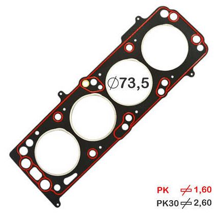 JUNTA CABECOTE CORSA CELTA CLASSIC 1.0 8V 94/... (FIBRA)