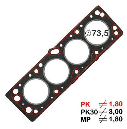 JUNTA CABECOTE CORSA 1.0 16V 99/...