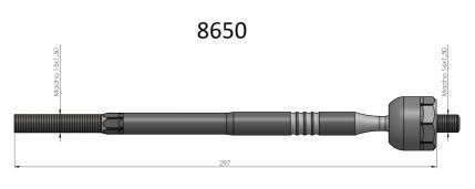 BARRA AXIAL  ARGO CRONUS 18/...