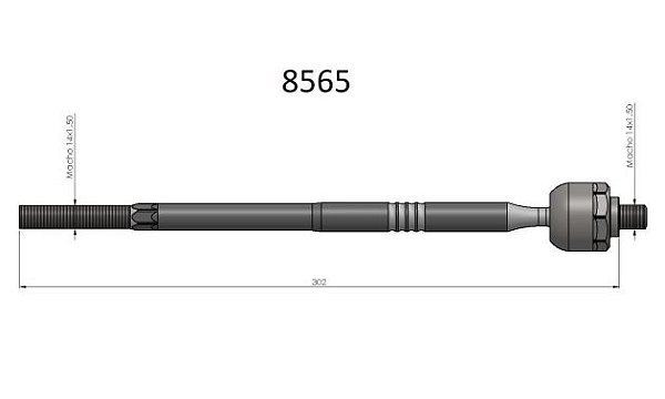 BARRA AXIAL TORO 17/21 COMPASS 17/... RENEGADE 15/... (FLEX)
