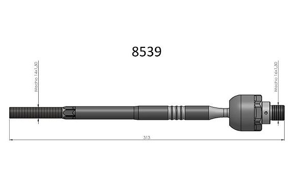 BARRA AXIAL HB20 12/...