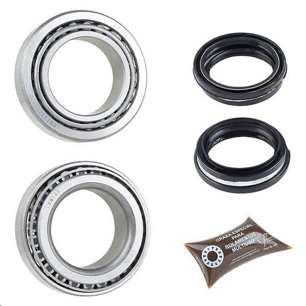KIT ROLAMENTOS RODA DIANT ESCORT VERONA 1.0/1.6/1.8 .../93 HOBBY 94/... APOLLO 1.8 90/92