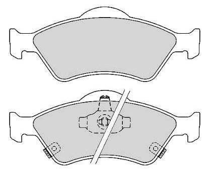 PASTILHA DIANT HONDA FIT 1.4 LX 03...