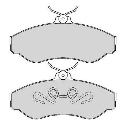PASTILHA DIANT. S10 BLAZER 95/...