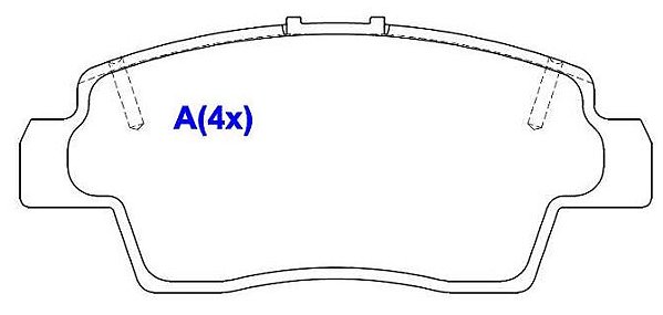 PASTILHA DIANT KWID 1.0 19/... (DISCO VENTILADO)