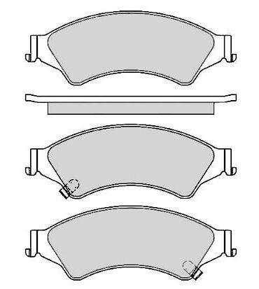 PASTILHA DIANT NOVA RANGER 2.2/2.5 2013/...