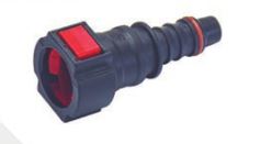 CONECTOR INJ ELETR. 3/8 X 3/8 RETO COM ANEL RENAULT PEUGEOT CITROEN