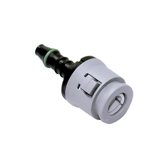 CONECTOR INJ. ELET. 5/16 X 5/16 RETO CINZA