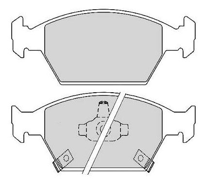 PASTILHA DIANT HONDA CITY NEW FIT 09/14