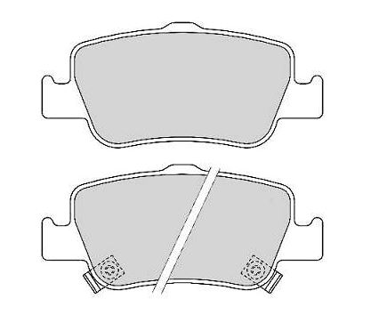 PASTILHA TRAS. TOYOTA COROLLA 08/...