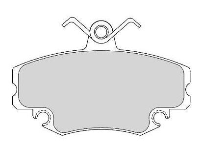 PASTILHA DIANT CLIO 1.0 99/... (SEM SENSOR)