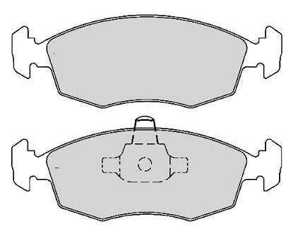 PASTILHA DIANT STRADA 1.4