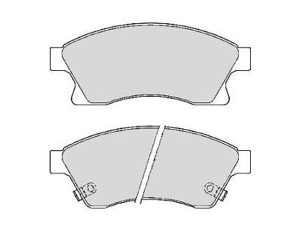PASTILHA DIANT CRUZE 1.8 16V 12/17