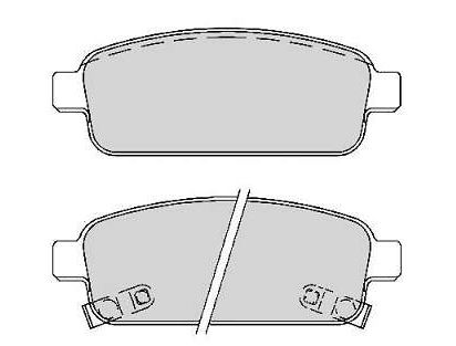 PASTILHA TRAS CRUZE 1.8 16V 12/17