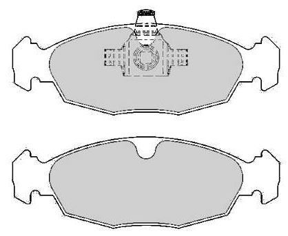PASTILHA FREIO DIANT CELTA / AGILE / CORSA 09/...