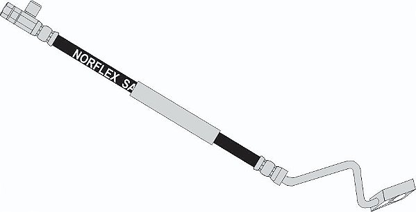 FLEXIVEL DE FREIO DIANT. ESQ. F250/F350 99/... S/ ABS