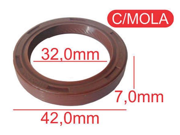 RETENTOR COMANDO VALVULA EA111 GOL 97/16 KOMBI POLO FOX CRUZE SONIC