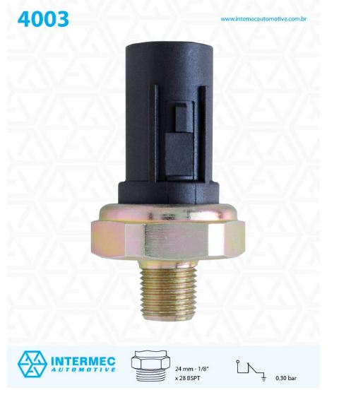 INTERRUPTOR OLEO HB20 SONATA KIA SANTA FE AZERA SPORTAGE 3 E 4 CILINDROS TODOS