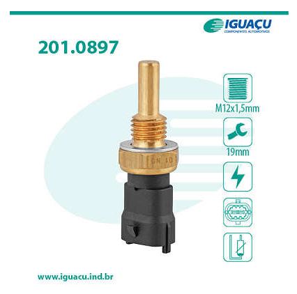 SENSOR TEMP. TORO RENEGADE DIESEL 2.0 16V 15/...