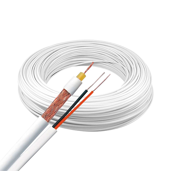 Cabo Coaxial para CFTV 4mm Bipolar 80% 100 metros