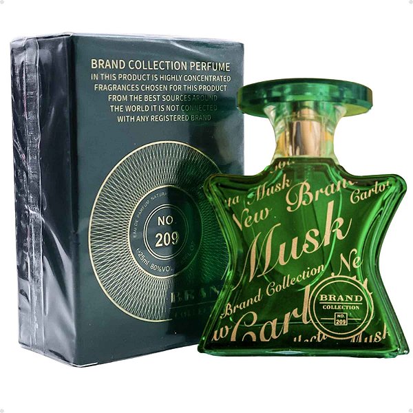 Brand Collection 209 - New York Musk - Unissex - 25ml