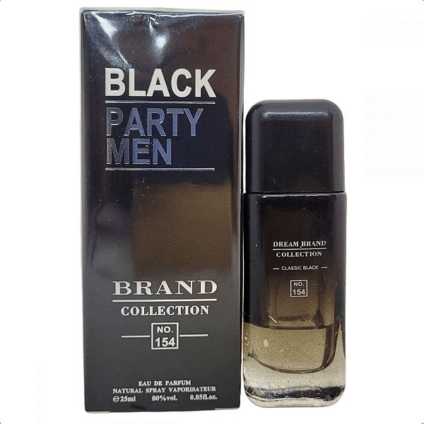 Brand Collection 154 - Classic Black - Masculino 25ml - Brand Collection