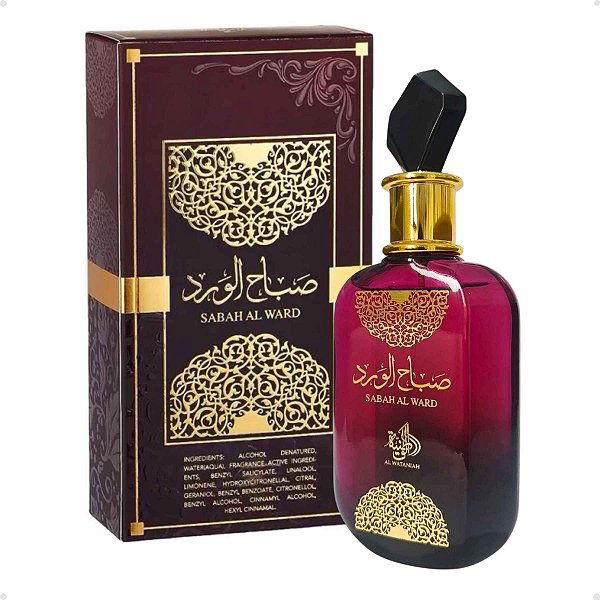 Perfume Arabe Sabah Al Ward EDP 100ml Feminino