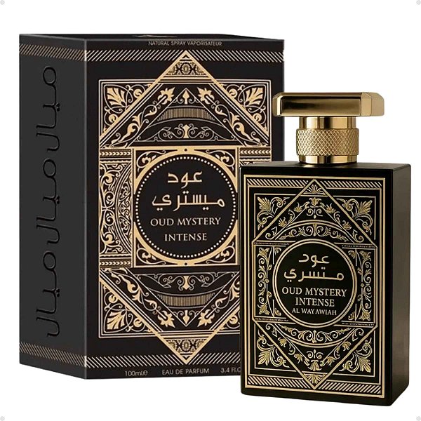 Perfume Arabe Al Wataniah Oud Mystery Intense EDP 100ml Unissex
