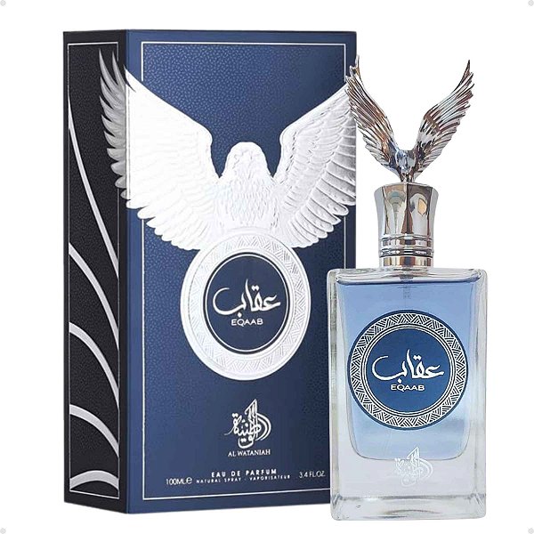 Perfume Arabe Eqaab EDP 100ml Masculino Al Wataniah