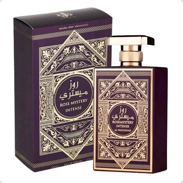 Perfume Arabe Al Wataniah Rose Mystery Intense EDP 100ml Unissex