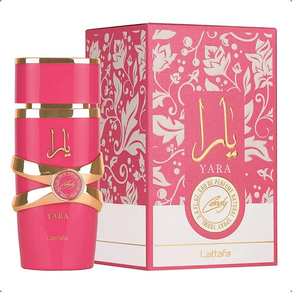 Perfume Arabe Yara Candy EDP 100ml  Feminino Lattafa