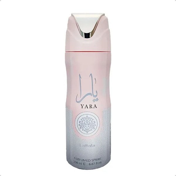 Desodorante Árabe - Yara Rose Feminino 200ml LATTAFA