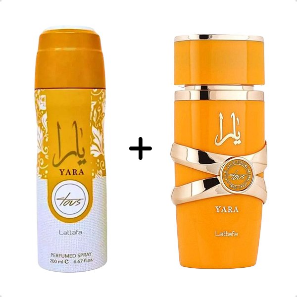 Perfume + Desodorante Arabe Yara Tous Feminino Lattafa