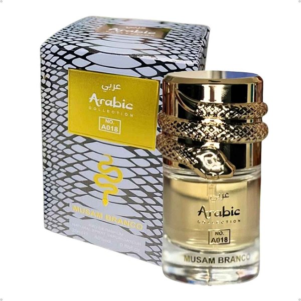 Perfume Arabic Musam Branco A018 - Unissex 25ml