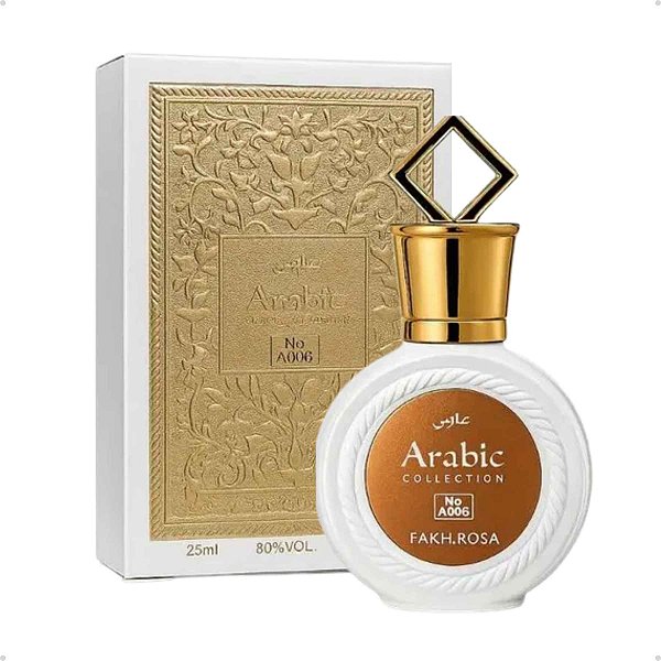 Perfume Arabic Fakh. Rosa A006 - Feminino 25ml