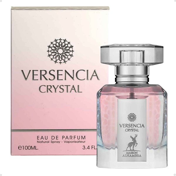 Perfume Arabe Maison Alhambra Versencia Crystal Feminino EDP 100ml