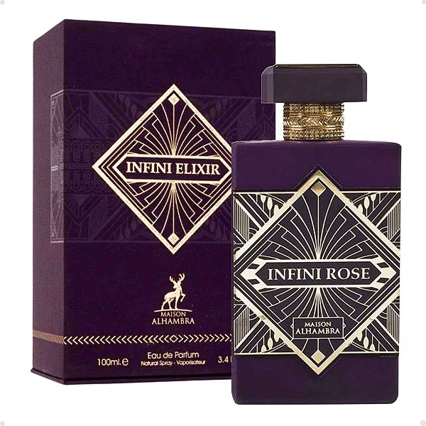 Perfume Arabe Maison Alhambra Infini Elixir Unissex EDP 100ml