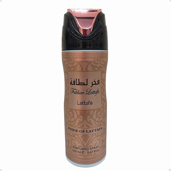 Desodorante Árabe - Fakhar Rose Feminino 200ml LATTAFA