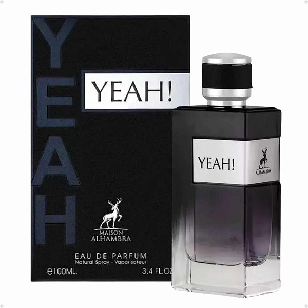 Perfume Arabe Maison Alhambra Yeah! Masculino EDP 100ml