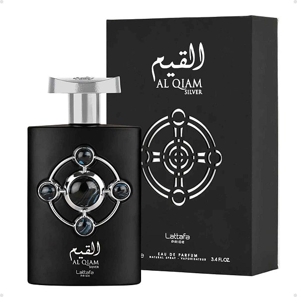 Perfume Arabe Al Qiam Silver Lattafa Masculino EDP 100ml