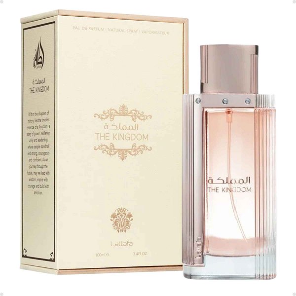 Perfume Arabe The Kingdom Lattafa Feminino EDP 100ml