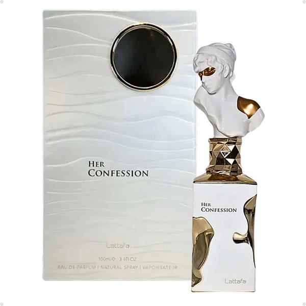 Perfume Arabe Her Confession Lattafa Feminino EDP 100ml